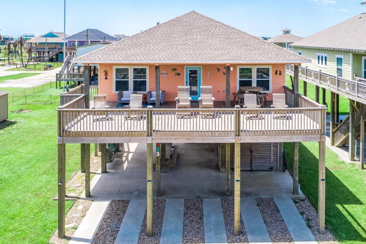 Bolivar Peninsula Wineaux Chateauxヴィラ エクステリア 写真
